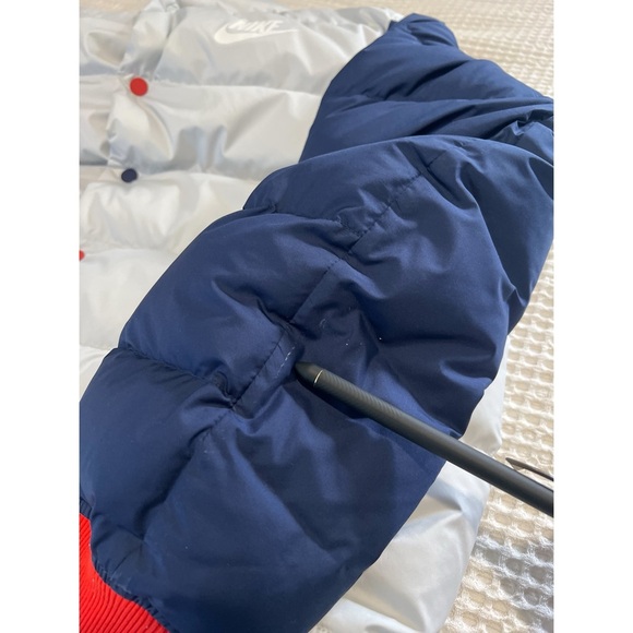 Nike Sportswear Bomber Jacket Men's XL Multicolor Down Fill Puffer 928819-043 - Picture 13 of 17